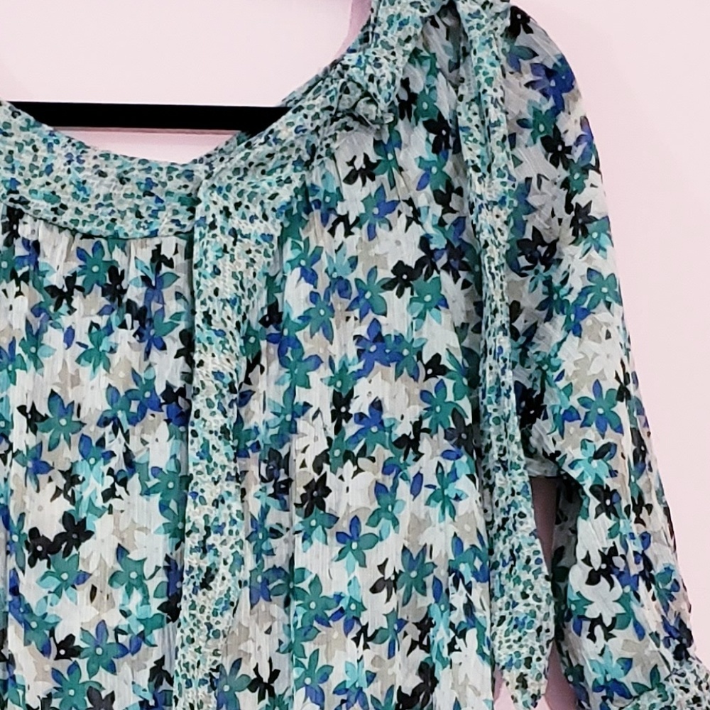 Le Phare De La Baleine Floral Top Size S View 4
